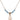 Saint Jadwiga of Poland Birthstone Necklace | 1/2 inch | 4mm Beads  Aqua 14kt Gold Filled