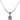 Seven Gifts Birthstone Necklace | 5/8 inch | 4mm Beads  Crystal Sterling Silver