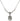 Seven Gifts Birthstone Necklace | 5/8 inch | 4mm Beads  Crystal Sterling Silver
