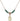 Scapular Birthstone Necklace | 1/2 inch | 4mm Beads  Emerald 14kt Gold Filled