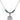 Our Lady of Guadalupe Birthstone Necklace | 5/8 inch | 4mm Beads  Emerald Sterling Silver