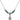 Scapular Birthstone Necklace | 1/2 inch | 4mm Beads  Emerald Sterling Silver