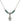 Scapular Birthstone Necklace | 1/2 inch | 4mm Beads  Emerald Sterling Silver