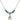 Saint Bridget of Sweden Birthstone Necklace | 1/2 inch | 4mm Beads  Emerald Sterling Silver