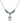 Saint Bridget of Sweden Birthstone Necklace | 1/2 inch | 4mm Beads  Emerald Sterling Silver