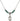 Saint Brigid of Ireland Birthstone Necklace | 1/2 inch | 4mm Beads  Emerald Sterling Silver