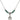 Saint Ignatius of Loyola Birthstone Necklace | 1/2 inch | 4mm Beads  Emerald Sterling Silver