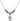 Saint Aloysius Gonzaga Birthstone Necklace | 1/2 inch | 4mm Beads  Emerald Sterling Silver