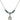 Saint Isidore the Farmer Birthstone Necklace | 1/2 inch | 4mm Beads  Emerald Sterling Silver