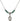 Saint Isidore the Farmer Birthstone Necklace | 1/2 inch | 4mm Beads  Emerald Sterling Silver