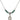 Saint James the Lesser Birthstone Necklace | 1/2 inch | 4mm Beads  Emerald Sterling Silver