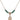 Saint Dismas Birthstone Necklace | 1/2 inch | 4mm Beads  Emerald 14kt Gold Filled