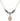 Saint Dismas Birthstone Necklace | 1/2 inch | 4mm Beads  Emerald 14kt Gold Filled