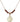 Baptism Birthstone Necklace | 5/8 inch | 4mm Beads  Garnet 14kt Gold Filled