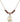 Saint Gerard Majella Birthstone Necklace | 5/8 inch | 4mm Beads  Garnet 14kt Gold Filled
