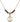 St. Jude Birthstone Necklace | 5/8 inch | 4mm Beads  Garnet 14kt Gold Filled