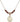 Miraculous Medal Birthstone Necklace | 5/8 inch | 4mm Beads  Garnet 14kt Gold Filled