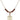 Saint Michael the Archangel Birthstone Necklace | 5/8 inch | 4mm Beads  Garnet 14kt Gold Filled