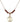 Communion Birthstone Necklace | 5/8 inch | 4mm Beads  Garnet 14kt Gold Filled
