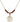 Scapular Birthstone Necklace | 5/8 inch | 4mm Beads  Garnet 14kt Gold Filled