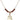 Baptism Birthstone Necklace | 3/4 inch | 4mm Beads  Garnet 14kt Gold Filled