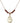 Baptism Birthstone Necklace | 3/4 inch | 4mm Beads  Garnet 14kt Gold Filled