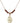 Saint Gerard Majella Birthstone Necklace | 3/4 inch | 4mm Beads  Garnet 14kt Gold Filled