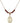 St. Jude Birthstone Necklace | 3/4 inch | 4mm Beads  Garnet 14kt Gold Filled