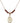 Scapular Birthstone Necklace | 3/4 inch | 4mm Beads  Garnet 14kt Gold Filled