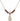 Matrimony Birthstone Necklace | 1/2 inch | 4mm Beads  Garnet 14kt Gold Filled