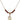 Confirmation Birthstone Necklace | 1/2 inch | 4mm Beads  Garnet 14kt Gold Filled