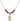 Confirmation Birthstone Necklace | 1/2 inch | 4mm Beads  Garnet 14kt Gold Filled