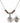 St. Michael Army Diamond Birthstone Necklace | 3/4 inch