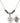 St. Michael Navy Diamond Birthstone Necklace | 3/4 inch