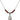 Miraculous Medal Birthstone Necklace | 1/2 inch | 4mm Beads  Garnet Sterling Silver