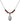 Miraculous Medal Birthstone Necklace | 1/2 inch | 4mm Beads  Garnet Sterling Silver