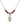 Communion Birthstone Necklace | 5/8 inch | 4mm Beads  Garnet 14kt Gold Filled