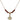 5-Way Birthstone Necklace | 1/2 inch | 4mm Beads  Garnet 14kt Gold Filled