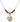 Miraculous Medal Birthstone Necklace | 5/8 inch | 4mm Beads  Garnet 14kt Gold Filled