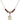Guardian Angel Birthstone Necklace | 5/8 inch | 4mm Beads  Garnet 14kt Gold Filled