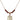 Saint Florian Birthstone Necklace | 1/2 inch | 4mm Beads  Garnet 14kt Gold Filled