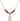 Saint Philip the Apostle Birthstone Necklace | 1/2 inch | 4mm Beads  Garnet 14kt Gold Filled