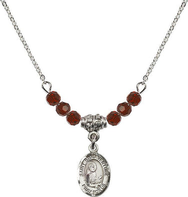 Collar de natalicio San Buenaventura | 1.25 cm | Cuentas de 4 mm