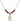 Saint Edith Stein Birthstone Necklace | 1/2 inch | 4mm Beads  Garnet 14kt Gold Filled