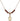 Saint Timothy Birthstone Necklace | 1/2 inch | 4mm Beads  Garnet 14kt Gold Filled
