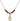 Saint Stanislaus Krakow Birthstone Necklace | 1/2 inch | 4mm Beads  Garnet 14kt Gold Filled
