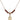 Maria Stein Birthstone Necklace | 1/2 inch | 4mm Beads  Garnet 14kt Gold Filled
