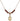 Maria Stein Birthstone Necklace | 1/2 inch | 4mm Beads  Garnet 14kt Gold Filled