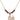 Saint Sebastian Birthstone Necklace | 1/2 inch | 4mm Beads  Garnet 14kt Gold Filled