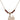 Saint Sebastian Birthstone Necklace | 1/2 inch | 4mm Beads  Garnet 14kt Gold Filled